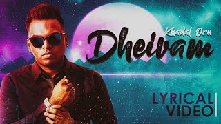 Santesh  kadhal Oru Dheivam official Lyric Videokxrthikcrt [upl. by Mariken730]