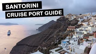 Santorini Cruise Port Guide with Hyde [upl. by Palecek]