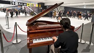 PAREI O AEROPORTO TOCANDO PIANO  Franz Ventura [upl. by Kaenel]