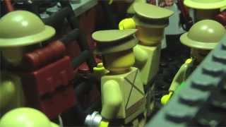 lego ww1 The Battle of the Somme [upl. by Ahsinwad]