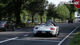 White Carrera GT full throttle acceleration [upl. by Haines]