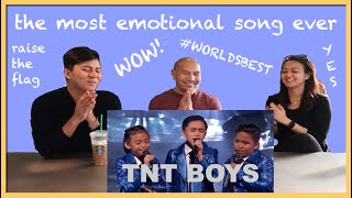 TNT Boys FLASHLIGHT Reaction very emotional performance [upl. by Yrolg67]