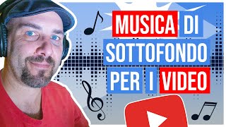 Musica di sottofondo per i video dove trovarla Artlistio Epidemic Sound AudioJungle o altro [upl. by Ogait]