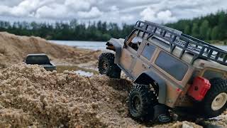 Rc Crawler Offroad AdventureTraxxas TRX4M amp FMS Chevrolet K10 [upl. by Aliza]