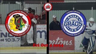 CCHL Highlights Navan vs Brockville Oct 4 2024 [upl. by Amadis]