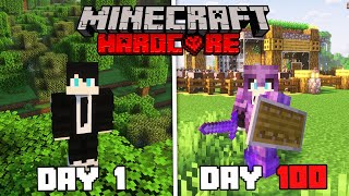 I Survived 100 Days in Hardcore Minecraft [upl. by Modern]