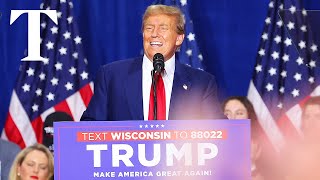 LIVE Donald Trump hosts MAGA rally in Wisconsin [upl. by Eiliab]