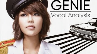 Girls Generation  Genie Vocal Analysis Lead  Hidden Vocals [upl. by Delorenzo229]