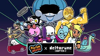 Rhythm Heaven Custom Remix Collab DELTARUNE Chapter 2 Medley  Electric Boogaloo [upl. by Iclehc42]