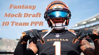 Fantasy Football Mock Draft 2024  6th Pick [upl. by Einobe]