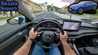 2024 Škoda Superb 20 TSI 4x4 DSG new generation  POV test drive [upl. by Mohn204]