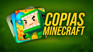 LAS MEJORES COPIAS DE MINECRAFT DE LA PLAY STORE [upl. by Meisel212]