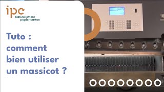 MASSICOT ✂️ Comment bien l’utiliser en toute sécurité  TUTO [upl. by Juanne]