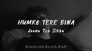 Humko Tere Bina Jeena Toh Sikha 💔  LoFi Song ✨  Chale Jaana Phir  Slowed and Reverb Song [upl. by Haleeuqa]