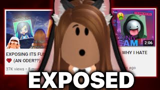 MOST TERRIBLE ROBLOX YOUTUBER EXPOSED Lisa Gaming ROBLOX Clone [upl. by Nirrol]