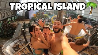 TROPICAL ISLAND mit der ganzen FAMILIE ☀️🌴😍 familienvlog [upl. by Anirec]