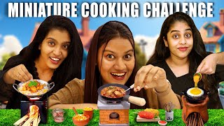 MINIATURE COOKING CHALLENGE 🤩  MINI KITCHEN ൽ വാശിയേറിയ മത്സരം  PULLOTHI [upl. by Nerua691]