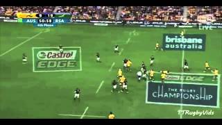 Wallabies vs Springboks Rugby Championship 2013 HIGHLIGHTS [upl. by Ayt]