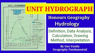 Unit Hydrograph ll Hydrology ll Honours Geography ll 3rd Semester ll By Geo Funda [upl. by Siegler635]