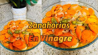 Zanahorias en vinagreEn Escabeche [upl. by Asseret]