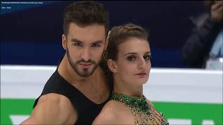 G Papadakis and G Cizeron FRA Short Dance SD ISU Europeans 2018 first place no commentators [upl. by Adamok]