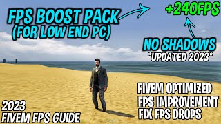 FiveM  FPS Boost Graphics Pack 2023 Updated 160 FPS No shadows Low Vegetation Boost FPS [upl. by Cathleen577]