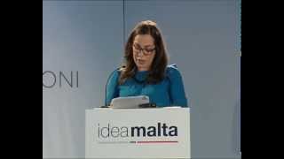 PN  Konvenzjoni Ġenerali 2014  Idea Malta  Amy Camilleri Zahra [upl. by Guenzi]