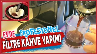 Karaca Kahve Makinesi Filtre Kahve Yapımı 👉 Kolay Kahve Yapımı 👉 Filtre Kahve Kolay Tarif [upl. by Tolmach466]