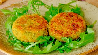 The most delicious chickpea patties recipe New way to cook chickpeas So much better than meat [upl. by Armbruster]