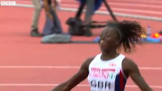 European Athletics Championships 2014 GB women set 4x100m relay record [upl. by Ahtibat]