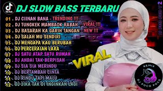 DJ SLOW BASS TERBARU 2024🌾DJ CIINAN BANA• DJ TUNGKEK MAMBAOK RABAH•VIRAL [upl. by Sawyor]