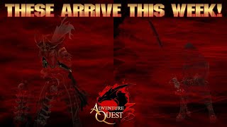 AQ3D News The DOOM Weapons Arrive Mogloween amp More AdventureQuest 3D [upl. by Coffin]