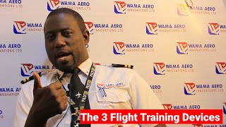 The Three Flight Training Devices Built By Wama Aero Innovations [upl. by Odiug]