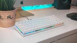 BEST BUDGET RGB MECHANICAL KEYBOARD Motospeed CK62 Review and Soundtest [upl. by Ennaitsirhc]