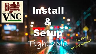 Free Remote Access Software  TightVNC [upl. by Madelene224]