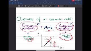 Exogenous vs Endogenous Variables [upl. by Yggep]