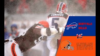 The Blizzard Bowl Buffalo Bills vs Cleveland Browns Week 15 2007 FULL GAME [upl. by Oakman]