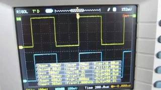 Rigol DS1052E Flickering [upl. by Nodnil]