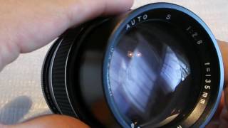 KENLOCK 135  28 vintage Japan Telephoto lens overview [upl. by Langdon26]