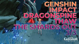 Genshin Impact  Thaw all the Shards out in Dragonspine [upl. by Chip]