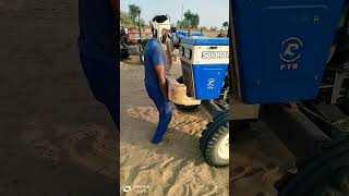 Chak Diya re sher ne automobile farming indiantractor farmer shortvideo [upl. by Airitak]