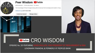 CRO Wisdom Episode 25 Featuring Chris Phillips VP  Lendmark [upl. by Michi]