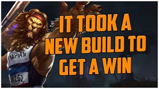 IT TOOK A NEW BUILD TO GET A WIN S11 SMITE RANKED ANHUR [upl. by Veats392]