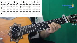 Requinto tutorial  Verás la gloria de Dios  Duo Sinaí Cómo tocar guitarra [upl. by Worthy]