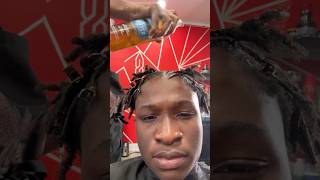 Getting My First Ever Retwist hair locs dreads hairstyle [upl. by Annahahs]