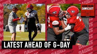 Latest from Georgias final week of spring practice [upl. by Renfred801]