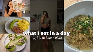 WHAT I EAT IN A DAY weight loss journey  εύκολα και υγιεινά γεύματα [upl. by Swenson]