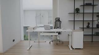 The perfect desk for any lifestyle Vernal standing desk reveal [upl. by Asiluy]