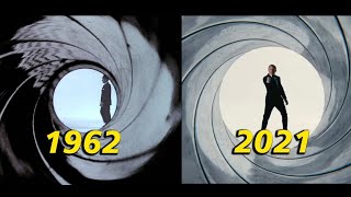 Every James Bond Gunbarrel EVOLUTION 4K All Sequences [upl. by Gibun]