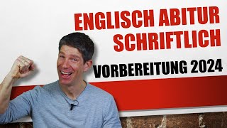 Abitur Englisch 2024  das OFFIZIELLE VIDEO zur Vorbereitung🙂 [upl. by Rushing333]